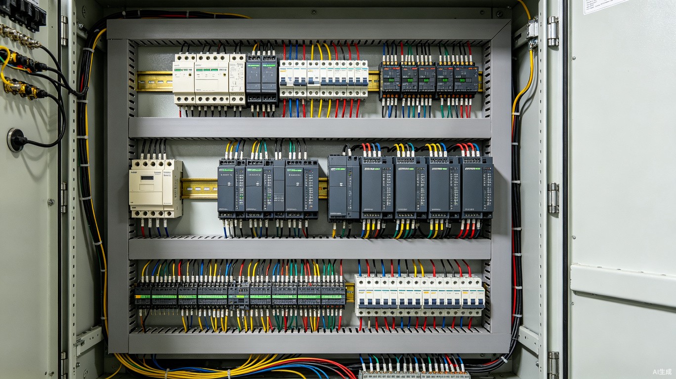 Warsaw Factory PLC Modernization Mixed Old New Parts